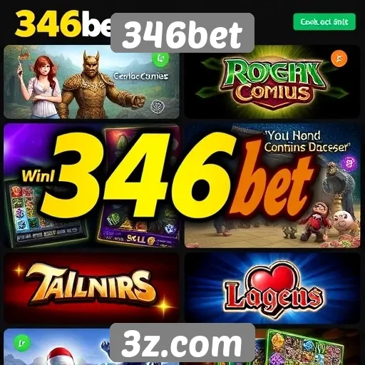 Comparativo de jogos disponíveis no 346bet
